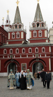 Патриаршее служение в Казанском соборе на Красной площади