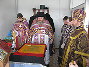 Архиепископ Казанский Анастасий освятил новый больничный храм