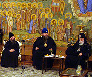 Начался первый официальный визит Митрополита всей Америки и Канады Ионы в Грузинскую Православную Церковь