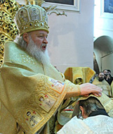 Предстоятель Русской Церкви совершил первую после избрания на Патриарший престол хиротонию
