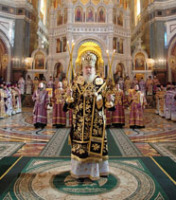 В день памяти прп. Марии Египетской Святейший Патриарх Алексий совершил Литургию в храме Христа Спасителя