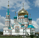Омский Успенский кафедральный собор запечатлен на почтовых конвертах