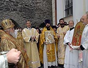 Памятная плита в честь сщмч. Арсения (Мацеевича) открыта в Никольской церкви г. Таллина