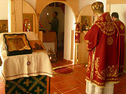 В православном храме в Лейзене (Швейцария) совершена первая Литургия