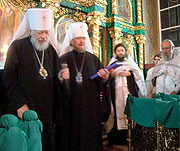 Митрополит Киевский Владимир возглавляет торжества по случаю прославления в лике святых архиепископа Таврического Гурия (Карпова)