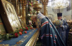 Патриарший молебен в Донском монастыре