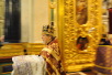Визит Святейшего Патриарха Кирилла в Санкт-Петербург. Божественная литургия в Исаакиевском соборе.