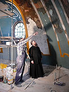 В столичном храме св. вмц. Екатерины на Всполье начались интенсивные реставрационные работы