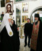 Посещение Святейшим Патриархом Алексием храма свт. Николая Чудотворца в Старом Ваганькове