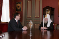 Святейший Патриарх Алексий встретился с президентом Республики Чувашия Н.В.Федоровым