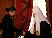 Встреча Святейшего Патриарха Кирилла с Послом Австралии в России М. Туми