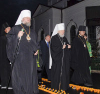 Митрополит Киевский Владимир посетил монастыри села Никольское в Донецкой епархии