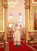 Патриаршее служение в новоосвященном храме св. вмч. Георгия Победоносца в Одинцово