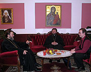 Представитель Молодежной Общественной палаты встретился с викарием Патриарха Сербского епископом Моравичским Антонием