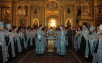 Патриаршее служение накануне дня празднования Казанской иконы Божией Матери