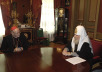 Встреча Святейшего Патриарха Алексия с кардиналом Петером Эрдё