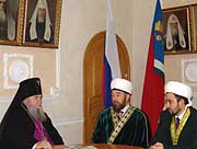 Архиепископ Благовещенский Гавриил встретился с духовными лидерами мусульман азиатской части России
