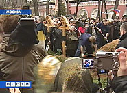 В Москве в Донском монастыре состоялась церемония перезахоронения останков генерала Каппеля