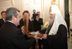 Встреча Святейшего Патриарха Алексия с делегацией Луганской области Украины