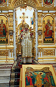 Святейший Патриарх Алексий совершил Божественную литургию в восстановленном Свято-Михайловском соборе Ижевска