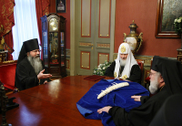 Состоялась встреча Предстоятеля Русской Православной Церкви с делегацией Православной Церкви в Америке