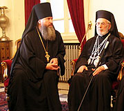 Представитель Патриарха Московского поздравил Предстоятеля Антиохийской Православной Церкви с Новым годом
