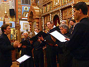 В Сиэтле пройдет концерт Свято-Иоанновского мужского хора