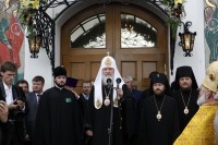 Святейший Патриарх Кирилл посетил Свято-Духов кафедральный собор в Минске