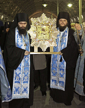 В Москву доставлена чудотворная Почаевская икона Пресвятой Богородицы