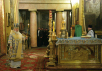 Патриаршее служение в канун праздника Казанской иконы Божией Матери в Богоявленском кафедральном соборе