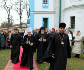 Митрополит Киевский Владимир совершил Божественную литургию в Свято-Троицком храме в Переяслав-Хмельницком