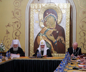 Святейший Патриарх Кирилл возглавил заседание Издательского Совета Русской Православной Церкви