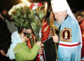 Патриаршее поздравление митрополиту Киевскому Владимиру с днем рождения