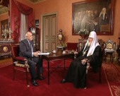 Интервью Святейшего Патриарха Кирилла для программы «Национальный интерес» (телеканал «Россия»)