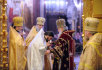Патриаршее служение в Храме Христа Спасителя в день памяти святого благоверного князя Александра Невского