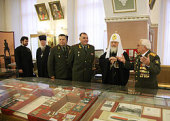 Святейший Патриарх Кирилл посетил Военную академию Ракетных войск стратегического назначения имени Петра Великого