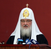 Святейший Патриарх Кирилл: «Высочайшая ответственность за судьбу мира требует высочайшей нравственной силы и высокой духовной культуры»