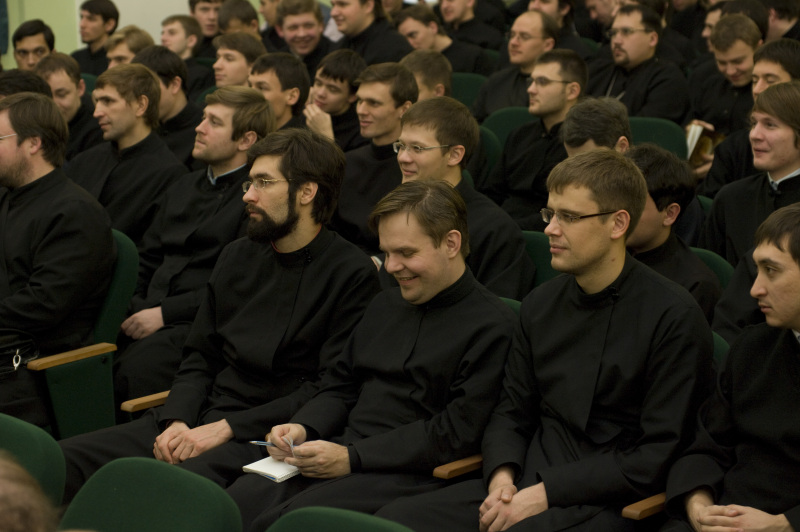 Посещение председателем Синодального информационного отдела Санкт-Петербургских духовных школ