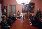 Святейший Патриарх Кирилл встретился с представителями Международной федерации баскетбола Европейской зоны