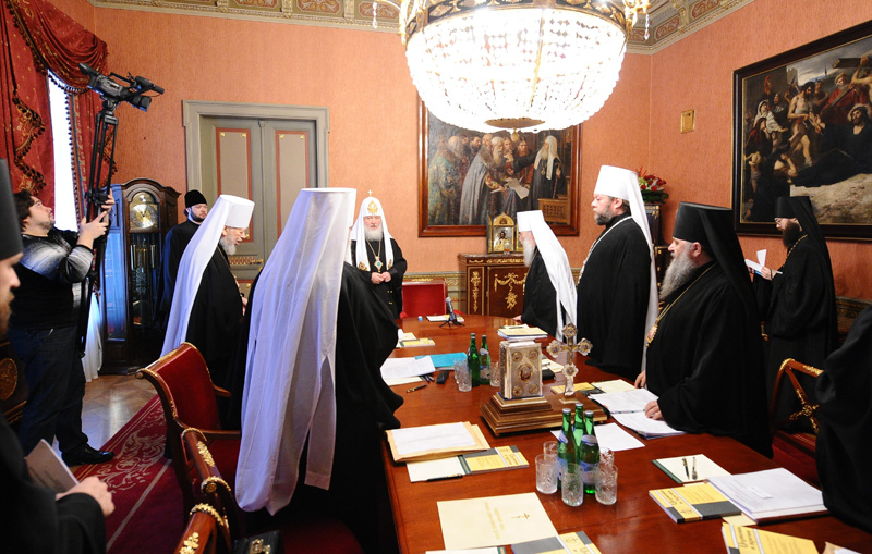 Заседание Священного Синода Русской Православной Церкви 25 декабря 2009 года