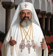 Патриаршее поздравление Блаженнейшему Патриарху Румынскому Даниилу с днем тезоименитства
