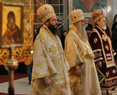 Митрополит Амфилохий возглавил заупокойное богослужение в 40-й день после кончины Святейшего Патриарха Сербского Павла