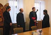 Архиепископ Волоколамский Иларион встретился с викарием Парижской епархии епископом Эриком де Мулен-Бофором