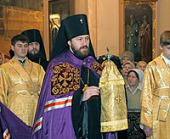 Состоялся визит архиепископа Волоколамского Илариона в Вятскую епархию