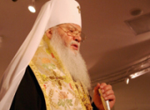 Патриаршее поздравление митрополиту Челябинскому Иову с 35-летием архиерейской хиротонии