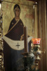 Патриаршее служение в Рождественский сочельник в Покровском храме Новоспасского монастыря