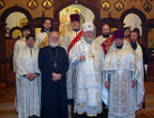 Во второй день праздника Рождества Христова Первоиерарх Русской Зарубежной Церкви совершил Божественную литургию в г. Си-Клифф, штат Нью-Йорк