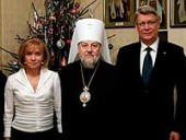 Состоялась встреча митрополита Рижского Александра и Президента Латвии Валдиса Затлерса