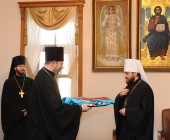 В Отделе внешних церковных связей состоялось поздравление председателя ОВЦС в связи с возведением в сан митрополита