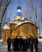 На территории Макаровского скита близ столицы Мордовии освящена церковь в честь Афонской иконы Божией Матери